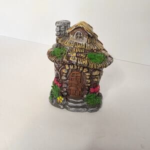 Fairy Garden Forest Figurine Cottage House Greenbrier 2009 Miniature